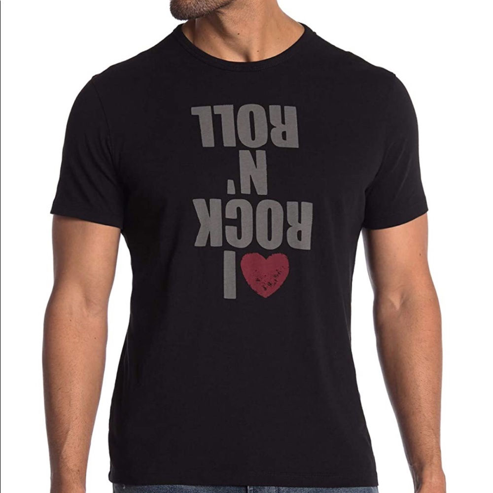 John Varvatos UT-Shirt I Love Rock 'n Roll Tee